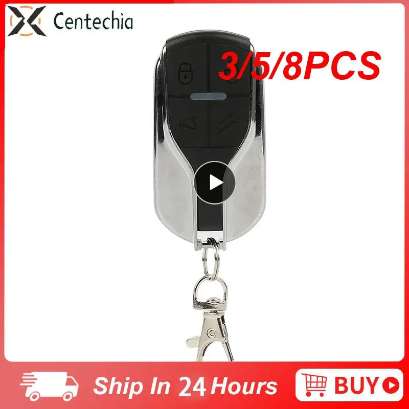 

3/5/8PCS 433mhz Distance Remote Control Portable Clone Fixed High Quality Easy To Operate Fob Distance Remote Control 10ma