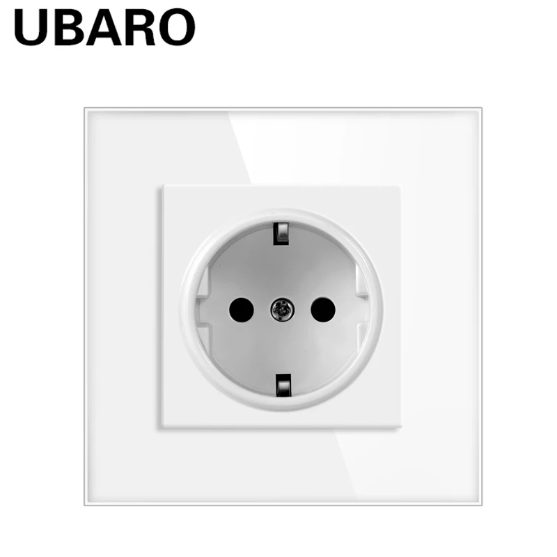 

Настенная розетка UBARO из закаленного стекла, 224*82 мм, 250 В, 16 А