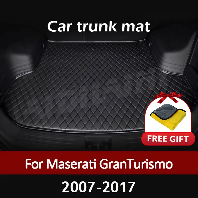 

Коврик для багажника автомобиля для Maserati granтуризма Hardtop, спортивный автомобиль 2007-2011 2012-2017, подкладка для груза, ковер, аксессуары для интерьера, крышка