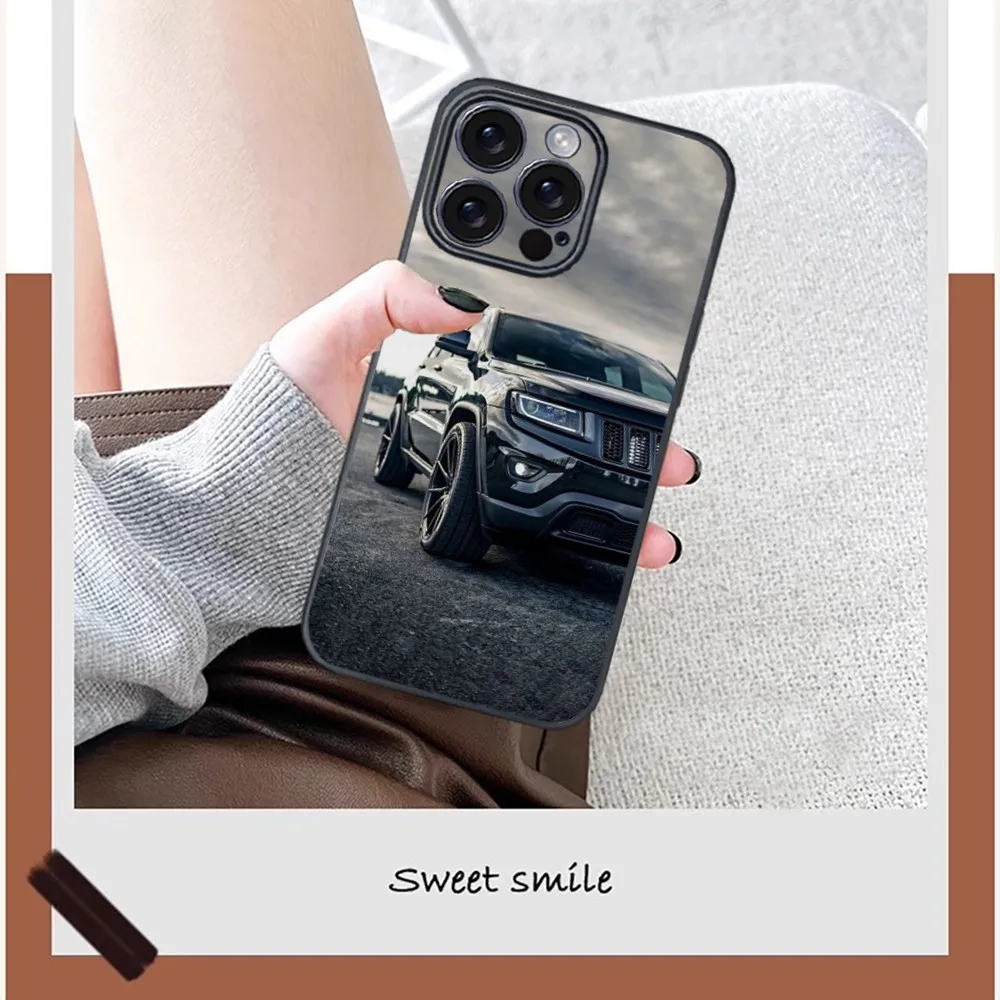 Чехол для телефона J-Jeeps off road SUV iPhone 16 15 14 13 12 11 PRO MAX PLUS Mini TPU мягкий приятный кожи