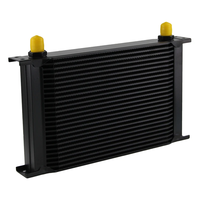 

25 Row 8AN Universal Engine Transmission Oil Cooler 3/4"UNF16 AN-8