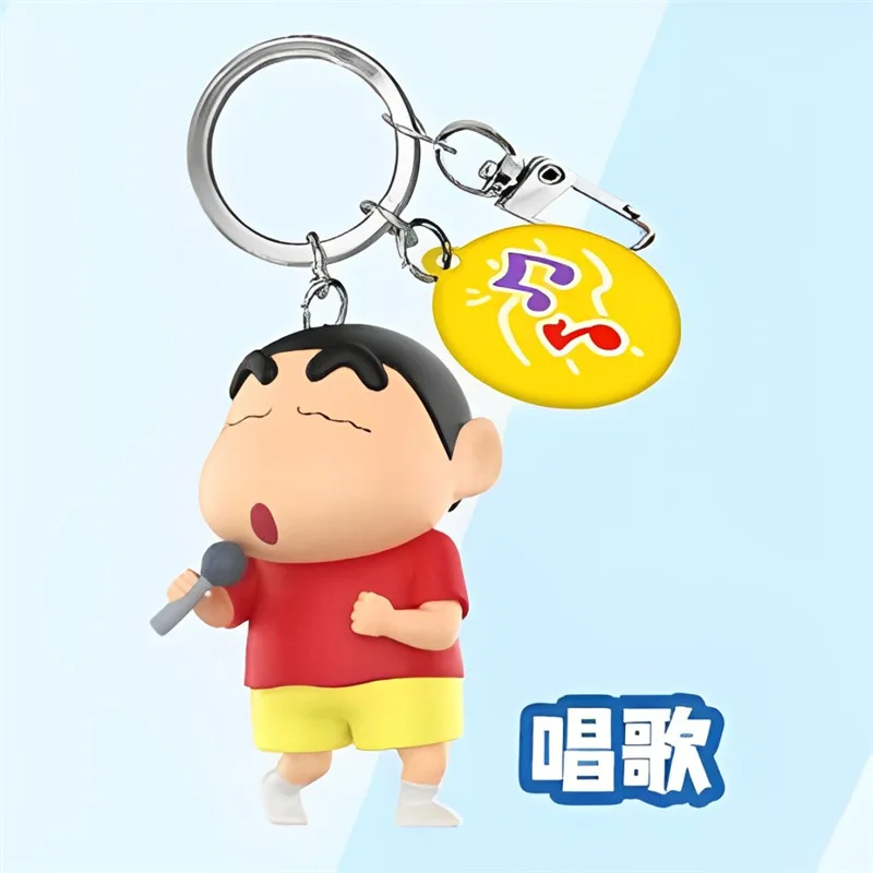 Оригинальный Новый Аниме Crayon Shin-chan Kawaii Q версия ежедневная искусственная ПВХ