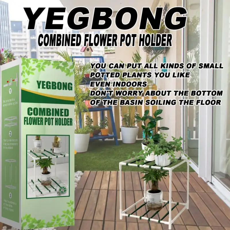 

Plant Stand Rack Strong Small Durable Indoor Home Planter Display Organizer Flower Pot Holder Simple Outdoor Plant Shelves