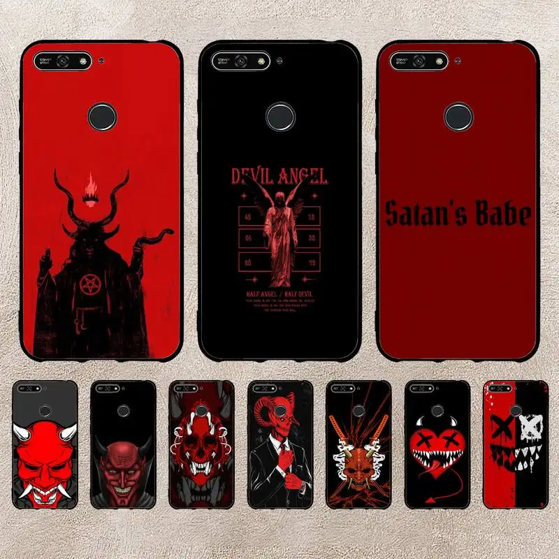 

Devil Satan Phone Case For Xiaomi 11 10 12Spro A2 A2lite A1 9 9SE 8Lite 8explorer F1 Poco 12S Ultra Cove