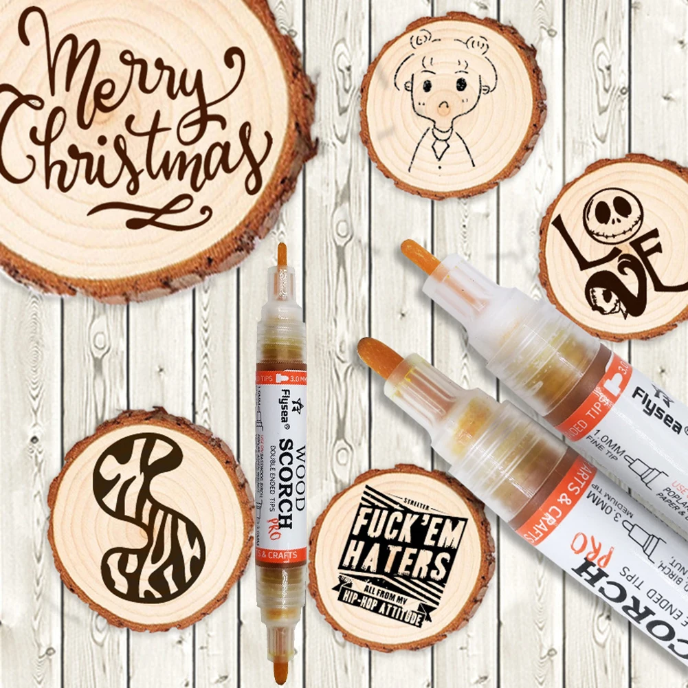 

Маркеры для рисования по дереву, многоразовые креативные пирографические карамели, маркеры для рисования по дереву, художественные гаджет...