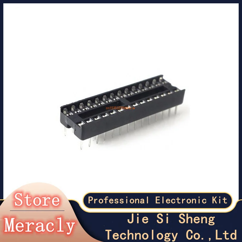 

10PCS/LOT 28 Pin DIP SIP IC Sockets Adaptor Solder Type Narrow ic socket
