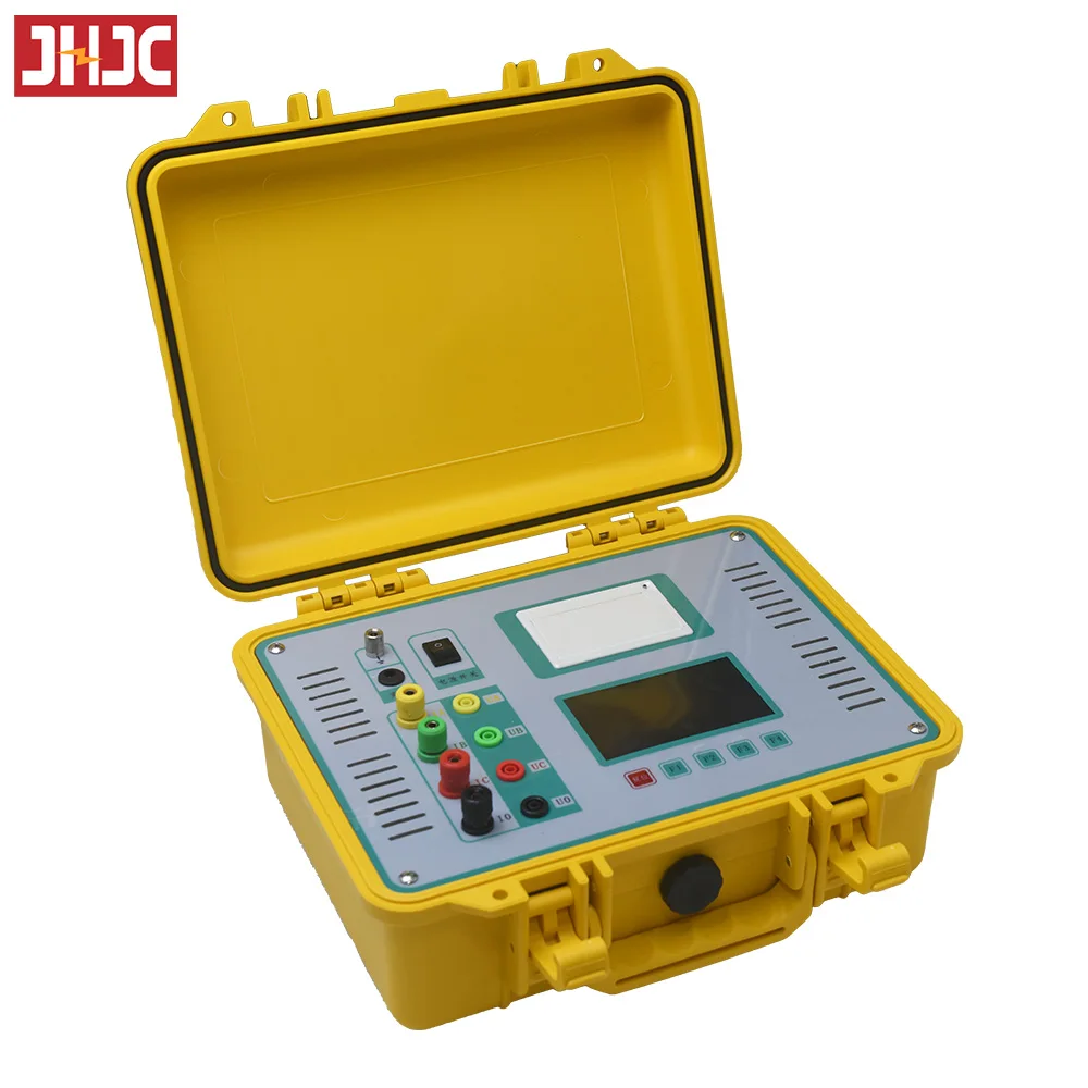 

Portable 10A Three Phase DC Resistance Analyzer Power Transformer Winding Resistance Tester Factory Price DC Resistance Meter