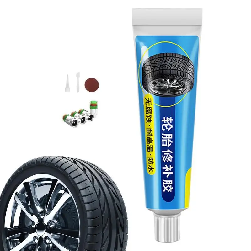 

Mighty Tire Repair Glue Car Bicycle Motorcycle Tire Repair Glue Car Tire Sole Repair Instant Glue Multi-purpose Super Glue
