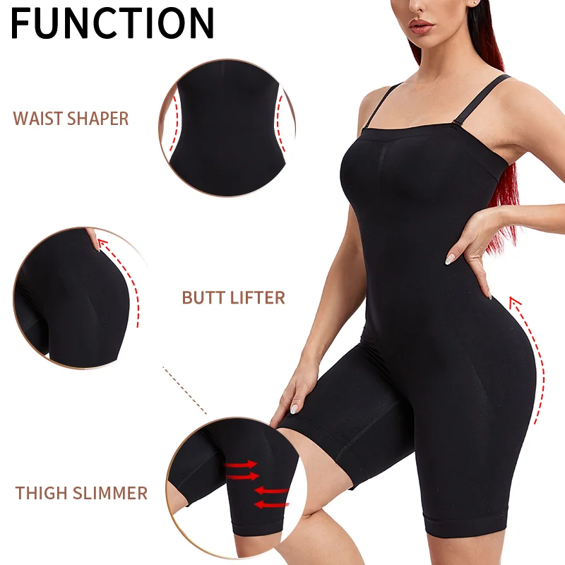 Sexy Full Bodyshaper For Women Sexy Seamless Butt Lifter Bodysuits Corsets COMFREE Waist Trainer Abdomen Slimming Shaper Fajas