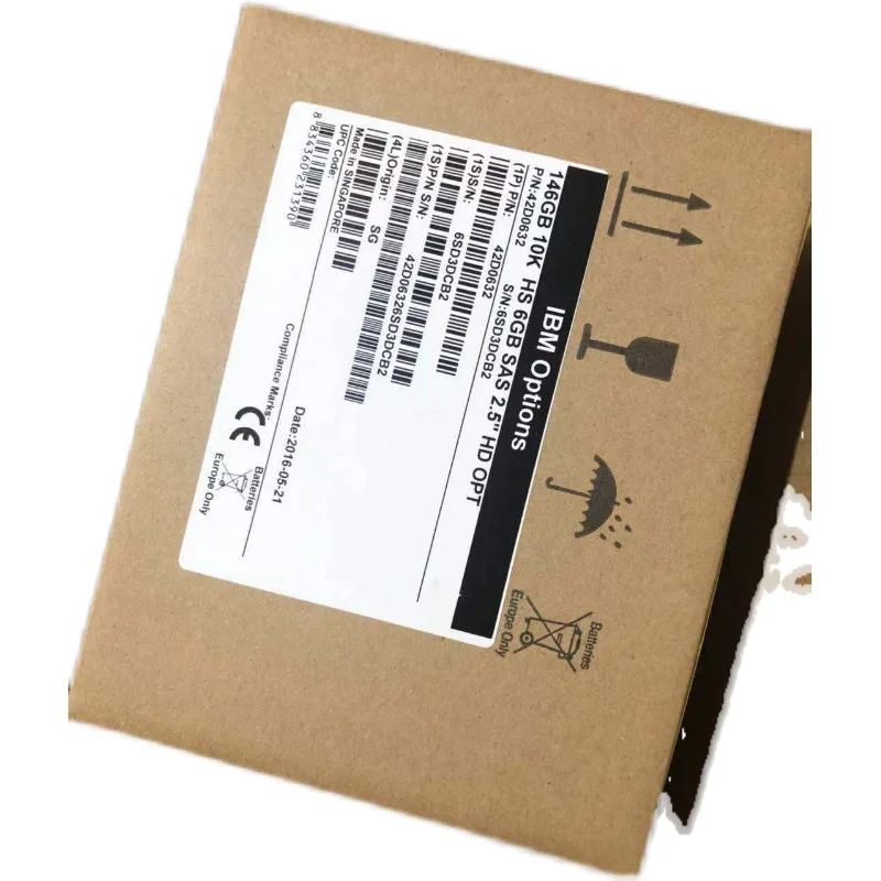 Для IBM 42D0707 42D0708 500G SAS 2 5 7 K Новинка бокс с внешним жестким диском