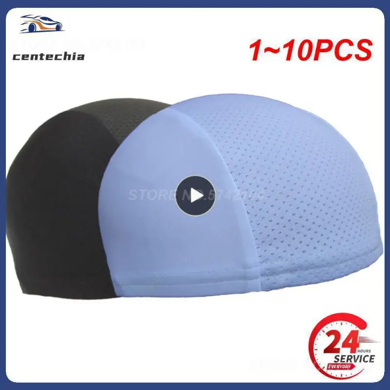 

1~10PCS Motorcycle Helmet Inner Hat Quick Breathable Hat Racing Under Helmet Beanie Motocross Motor Helmet Hat