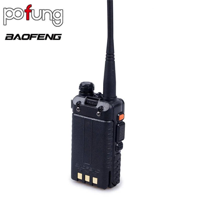 Walkie-talkie Pofung UV-5RE 8W Ham Radio Handheld with 2800mAh Battery Dual Band 136-174/400-480MHz VHF/UHF 5R PLUS