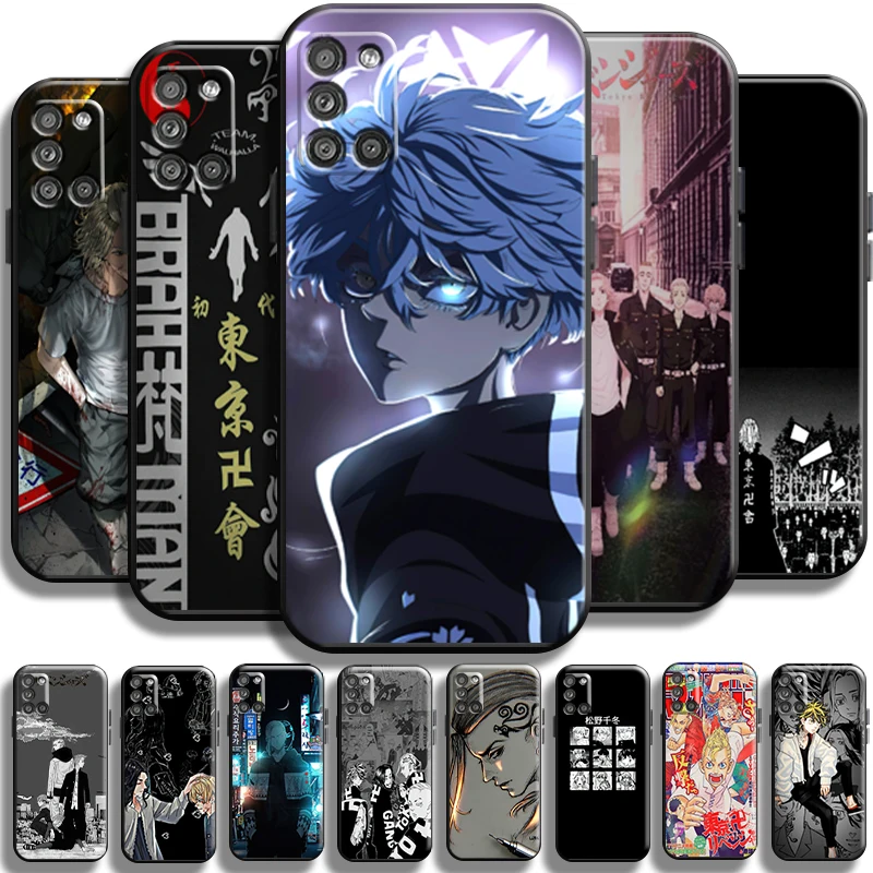 

Anime Tokyo Revengers For Samsung Galaxy A31 A31 5G Phone Case Soft Black Back Funda Carcasa Shell Cases Coque Liquid Silicon