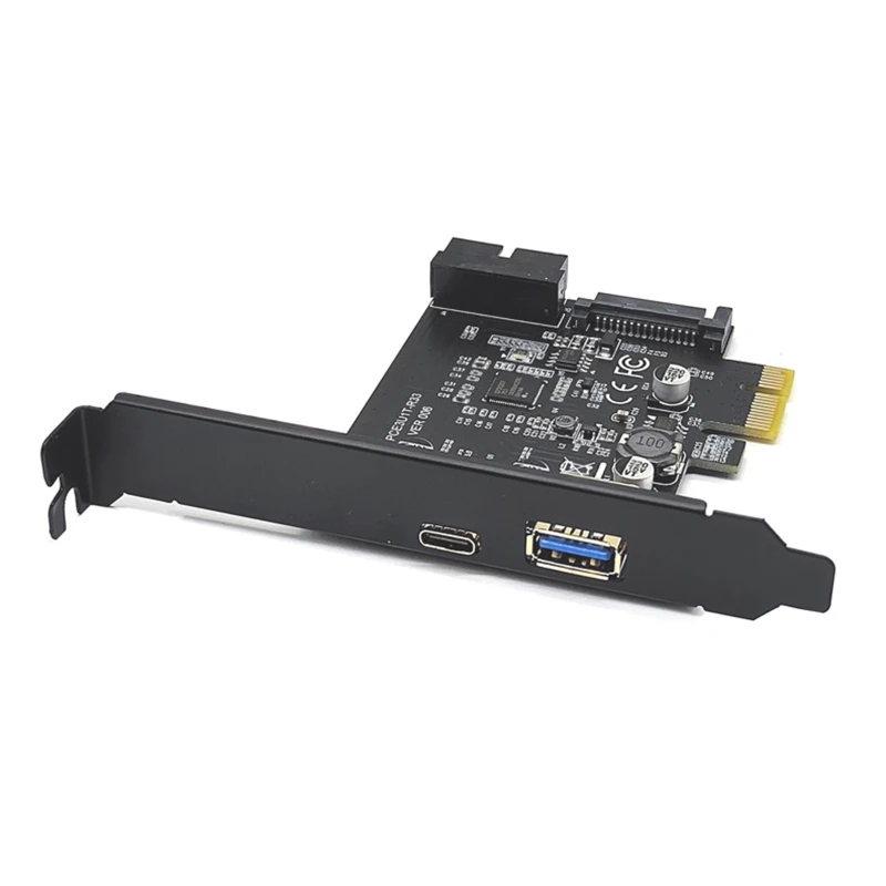 USB Type-C PCI-E адаптер R2LB с внутренним 19Pin USB3.0 5 Мбит/с PCI экспресс-карта RENESAS D720201