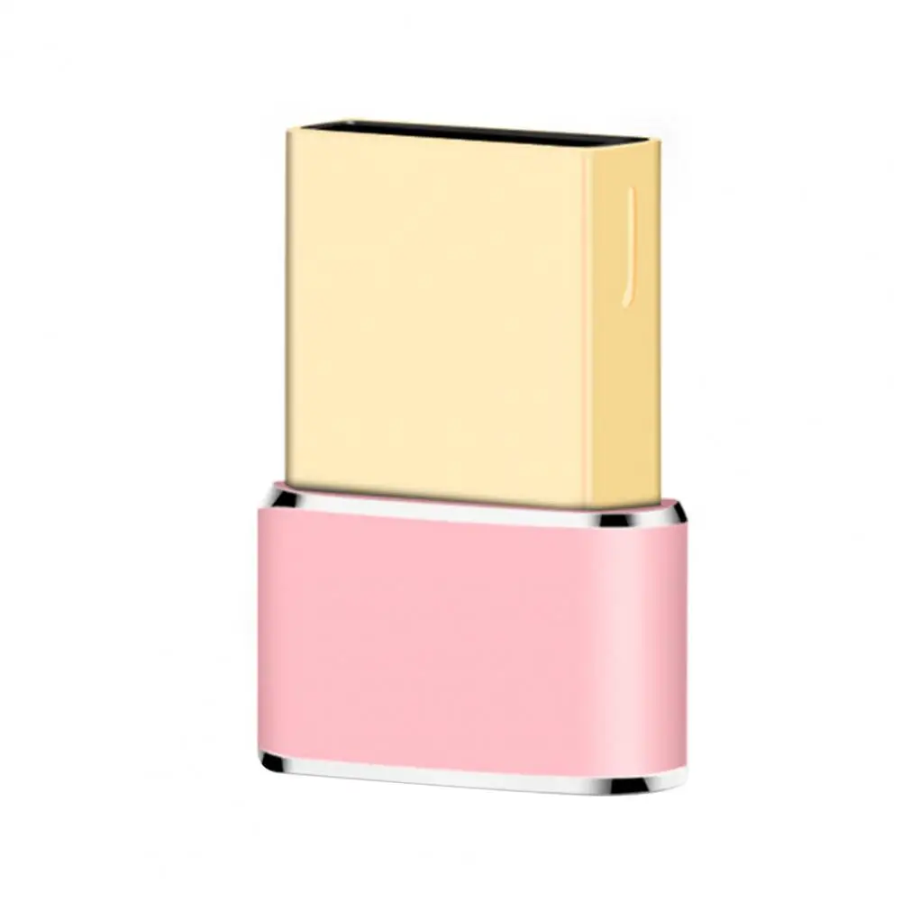 

Charger Adapter Charging Data Transmission 2 in 1 USB A to Type-c Female Converter for Mobile Phone