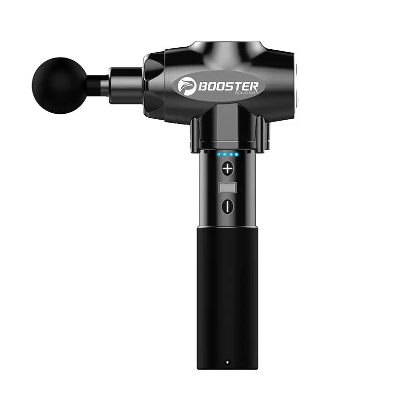 

Booster Pro2 Massage Gun Deep Tissue Muscle 5 Heads with Low Noise for Fitness Shaping Body Massager