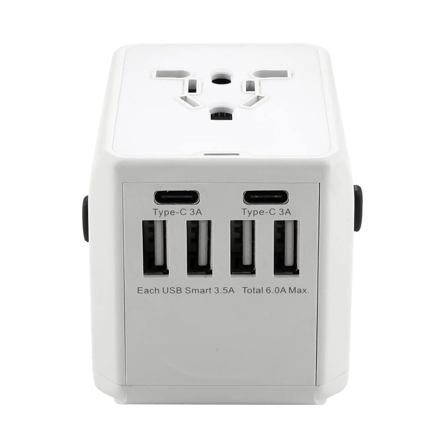 

Top High Quality Safe Travel International Universal Wall Power Adapter 45W PD Type C USB Chargers for US/AUS/EU/UK 2PCS