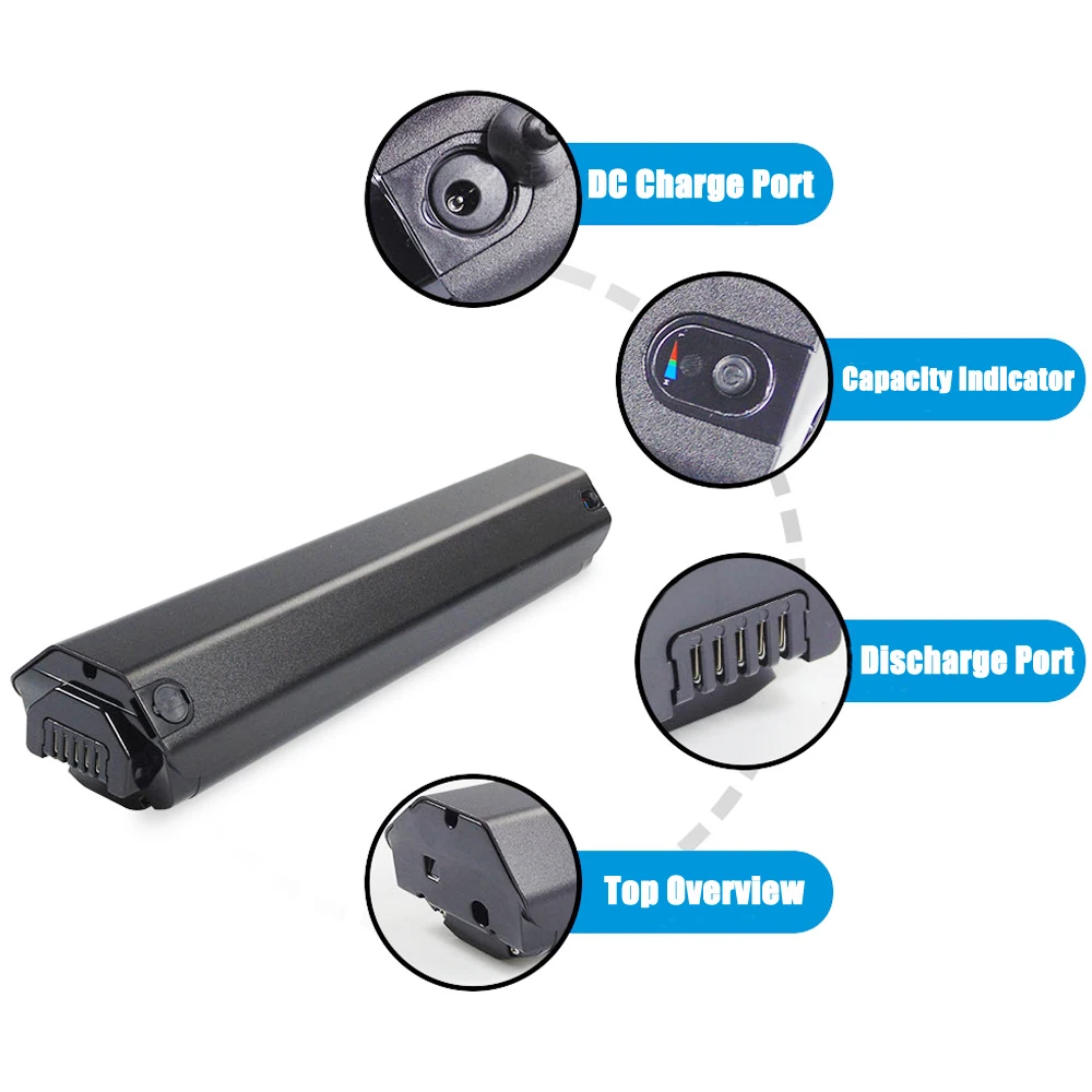 Аккумулятор Crussis Integrated Li-Ion 36 В 13 Ач 16 17 5 для 250 Вт 2020 e-Atland 5.5 e-Largo 5.8 e-Fionna 5.7 e-Cross 7.8