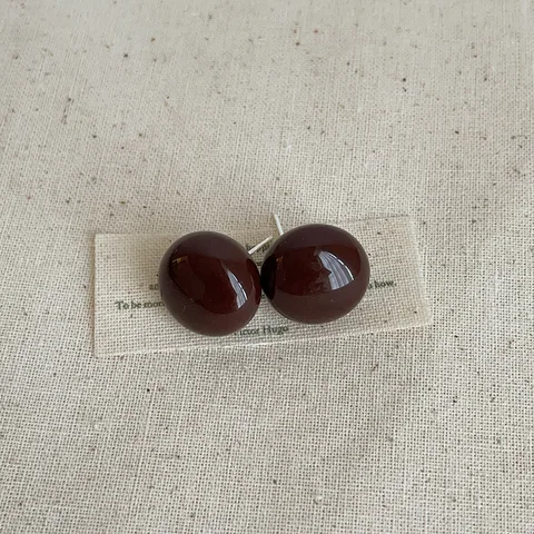 Серьги-гвоздики imixlot  цветные пластиковые