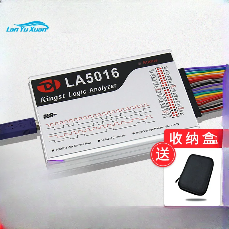 

Logic analyzer usb LA1010 LA2016 LA5016 LA5032 Kingst I2C parsing SPI