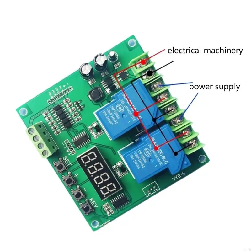 Плата двигателя 12 В 24 с передним модулем обратного цикла времени