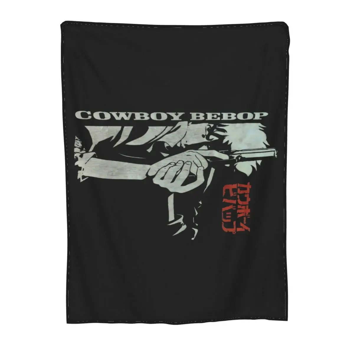 Винтажное забавное одеяло в стиле унисекс с рисунком Т-японского аниме ковбоя Bepop