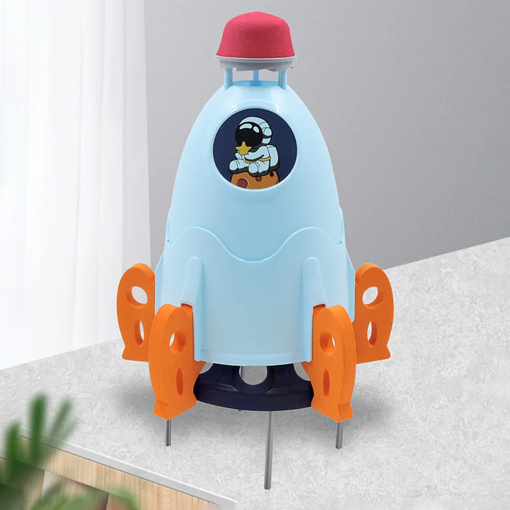 

Спрей для воды Rocket Spin, пластиковый спринклер Rocket Jet, синий спринклер для игр на открытом воздухе, для детей, для сада, газона