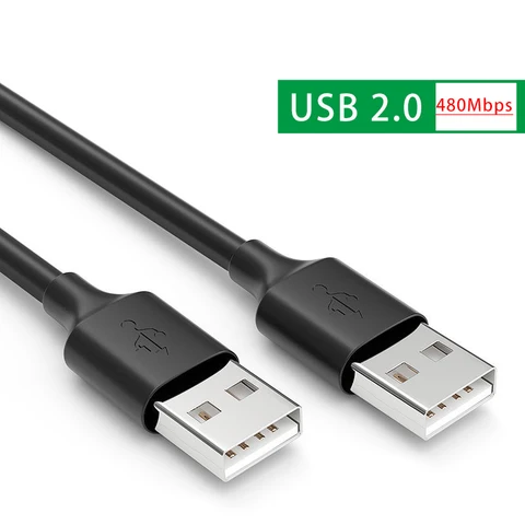 USB 3.0 2.0 Extension Cable USB to USB  USB A Male to Male Extender  Cord For Radiator Hard Disk TV Box USB Cable Extension 5Gbps