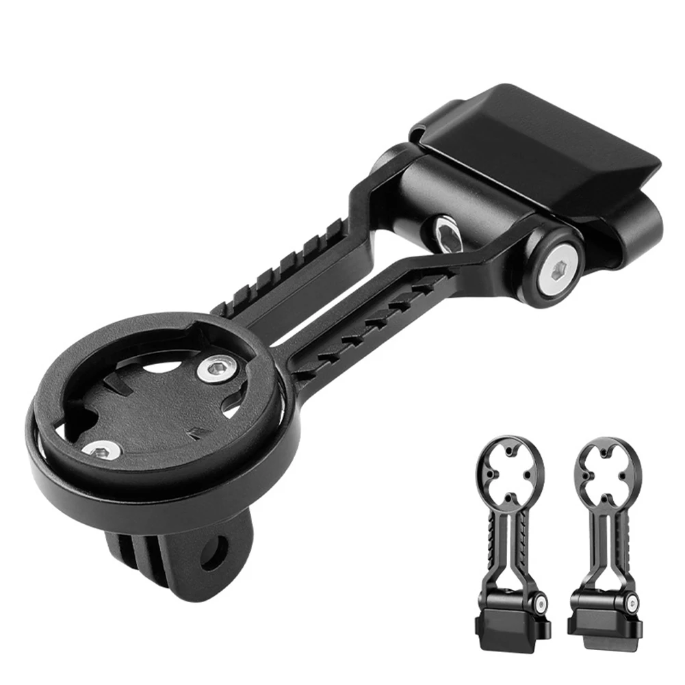 

Practical Bike Computer Mount Mountain Bike Mount Black Easy To Operate Hexagonal Sleeve Setup More Convenient Approx. 31/47g