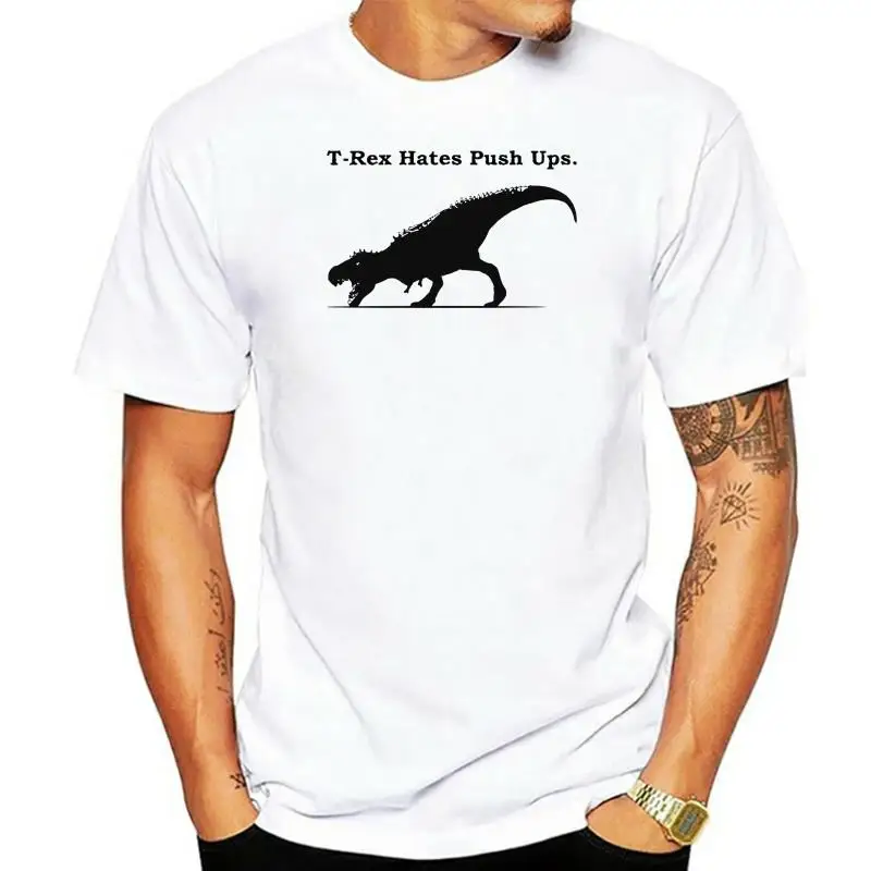 

Новинка, футболка, летняя футболка с принтом динозавров и надписью Push-Ups
