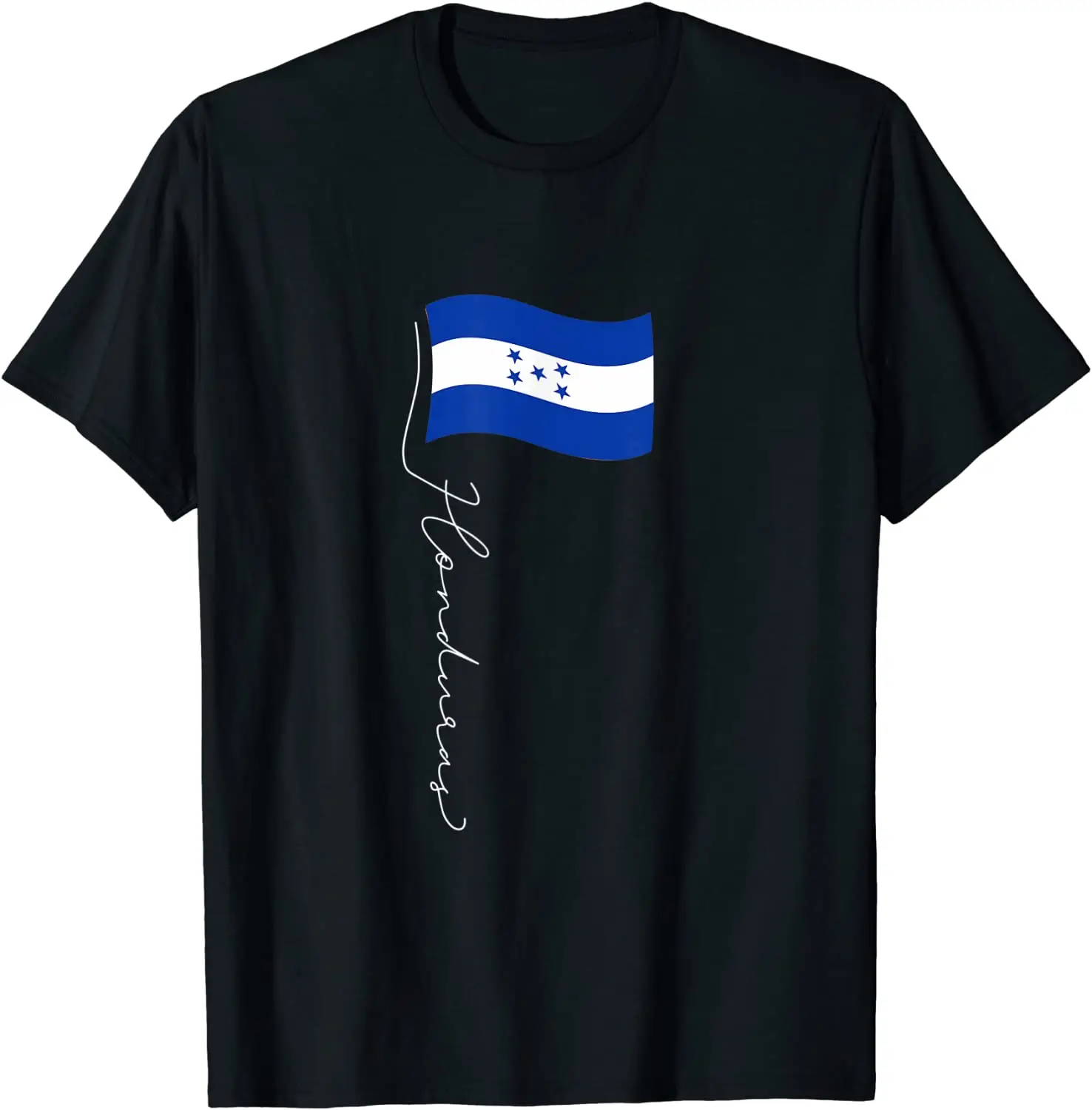 

Honduras Signature Flag Pole - Patriotic Honduran Flag T-Shirt