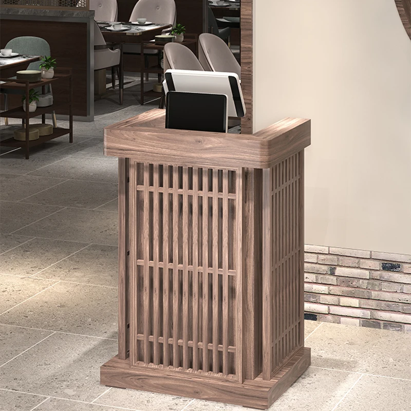 

Podium Modern Reception Desk Office Beauty Salon Simple Standing Reception Desk Conference Mobile Empfangstheke Office Furniture