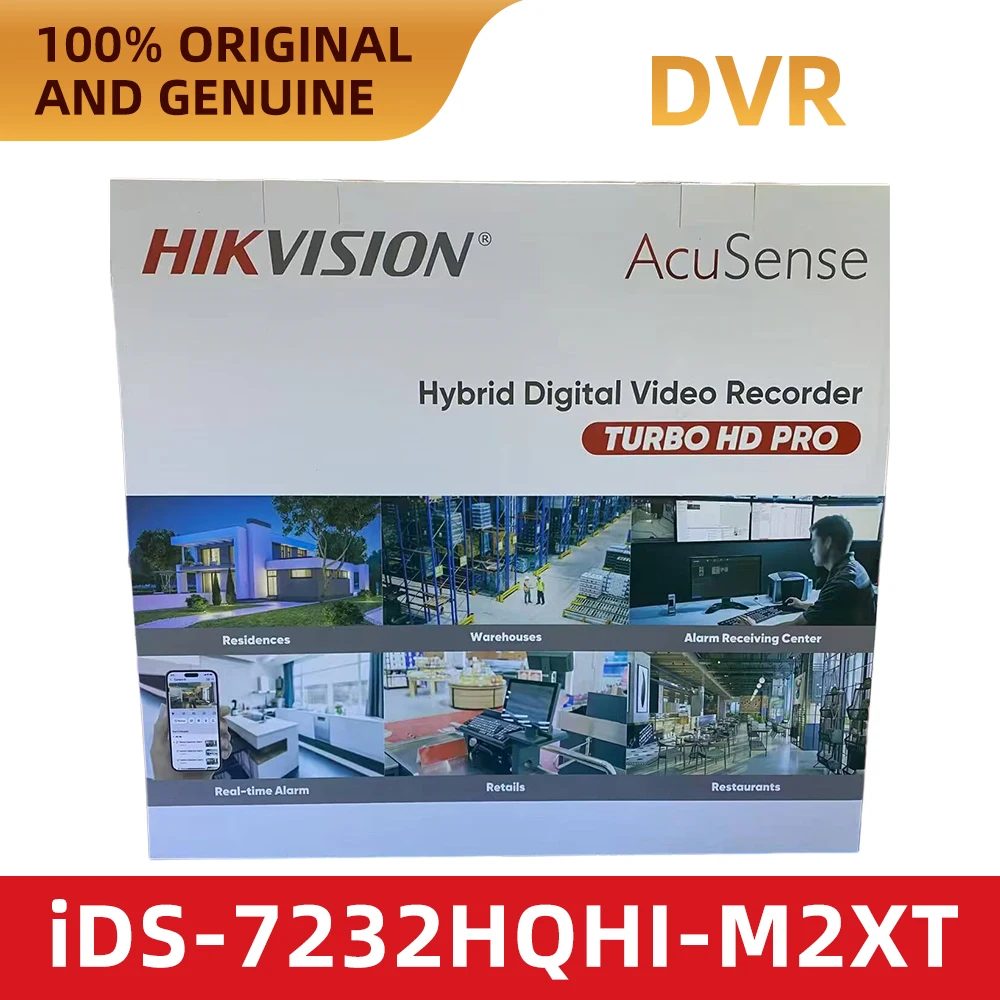 Фото Оригинальный гибридный видеорегистратор Hikvision iDS-7232HQHI-M2/XT на 32 канала с технологией AcuSense, 2 слота для жестких дисков №3