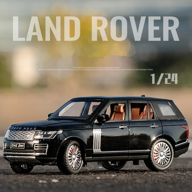 

1:24 Land Rover Range Rover SUV Alloy Car Mode Diecasts Toy Metal Off-road Vehicles Car Model Simulation Collection Kids Gift