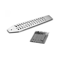 15pcsset 36 holes steel board 7 20 watch dial punching tool 14pcs screw tap tapping accessories kit hand tool for watchmaker