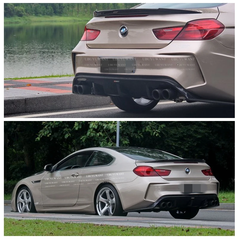 

Car Rear Trunk Spoiler Wing For BMW 6 Series F06 F12 Sedan Coupe 2012 - 2016 Trunk Boot Lid Wing Spoiler F13 Carbon Fiber