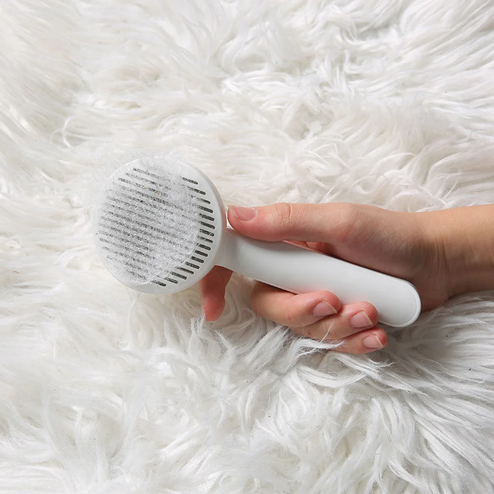 

Щетка для удаления волос для домашних животных, щетка для кошек, игла для собак, расческа для самостоятельной очистки, щетка для ухода за дом...