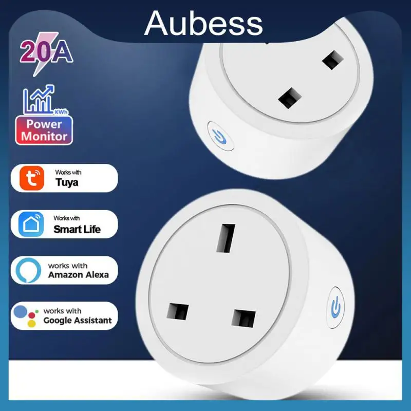 

Умная розетка с голосовым управлением, Wi-Fi, таймером и управлением через приложение