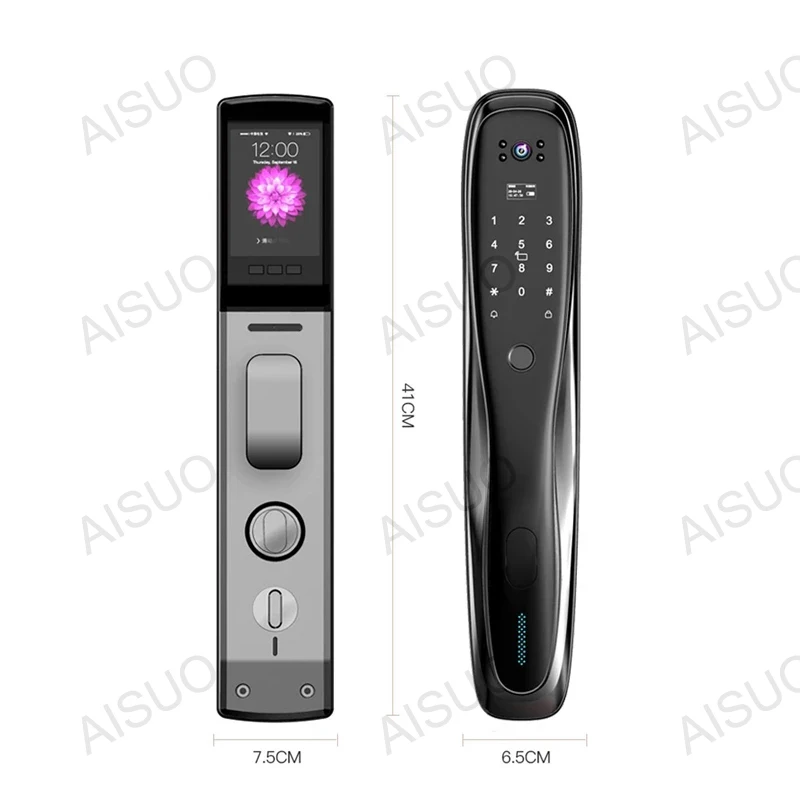 AISUO Z2 Wi-Fi приложение для детской дистанционной разблокировки с камерой отпечаток