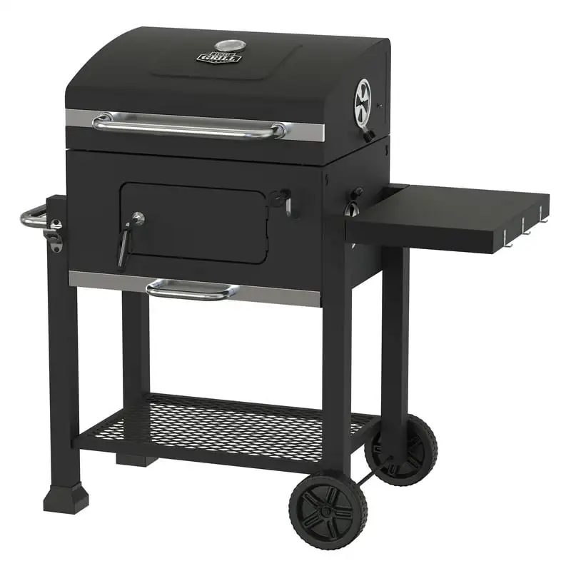 

Heavy Duty 24-Inch Charcoal Grill, Black