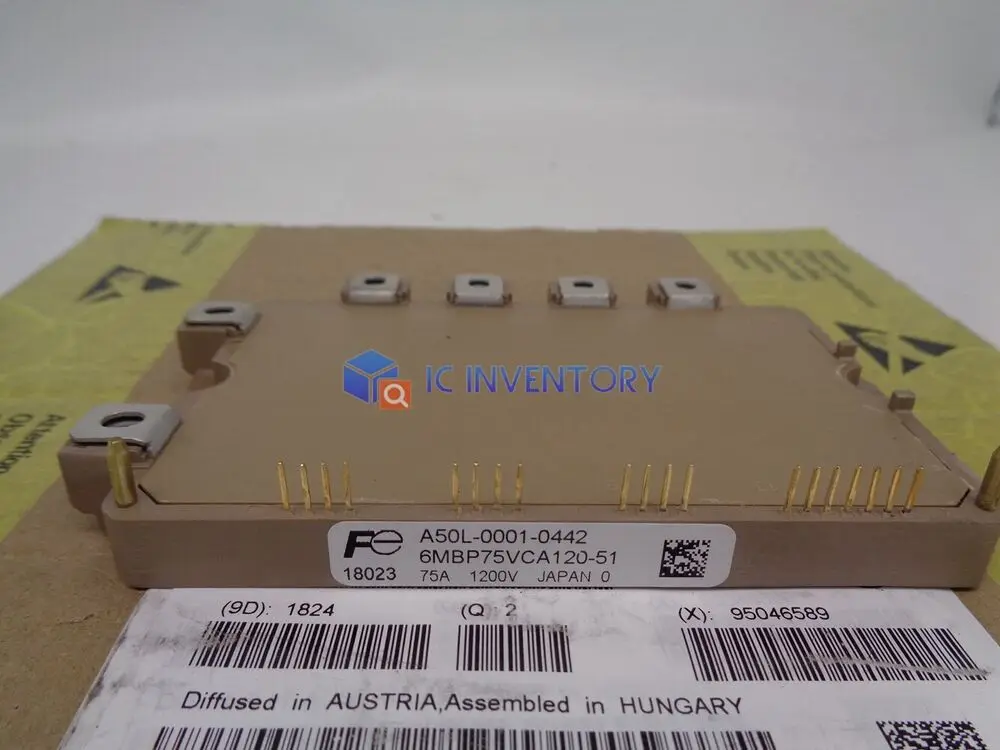 

1PCS Fuji 6MBP75VCA120-51 Power Module Supply New 100% Quality Guarantee