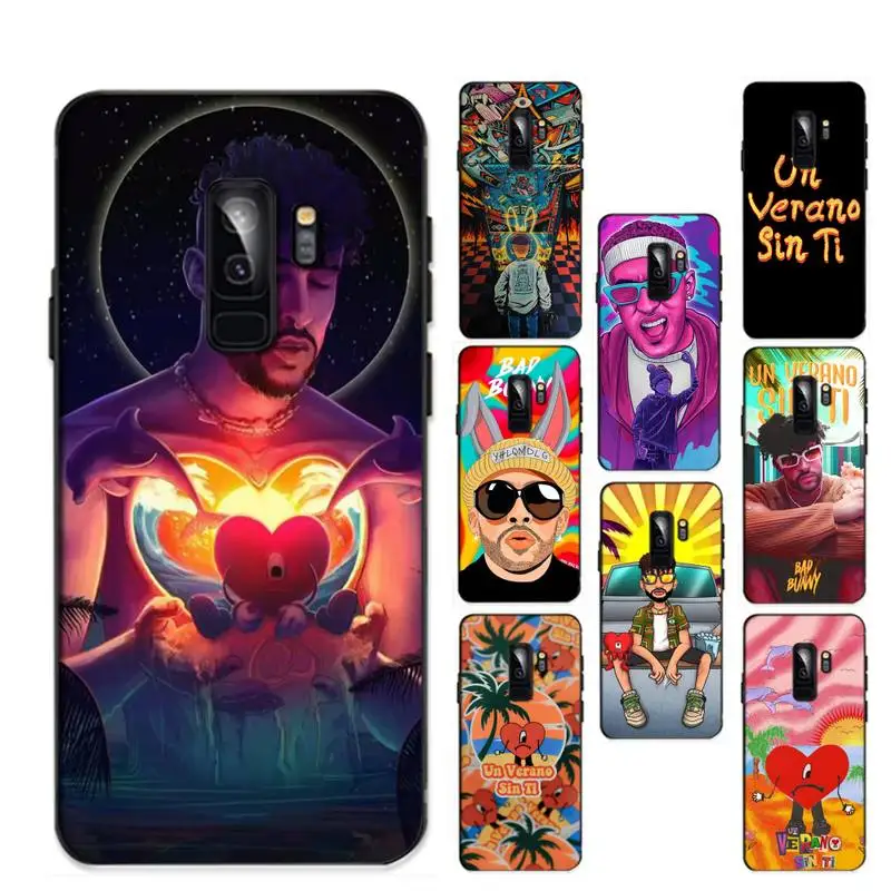 

YNDFCNB Bad Bunny Un Verano Sin Ti Phone Case for Samsung S20 lite S21 S10 S9 plus for Redmi Note8 9pro for Huawei Y6 cover