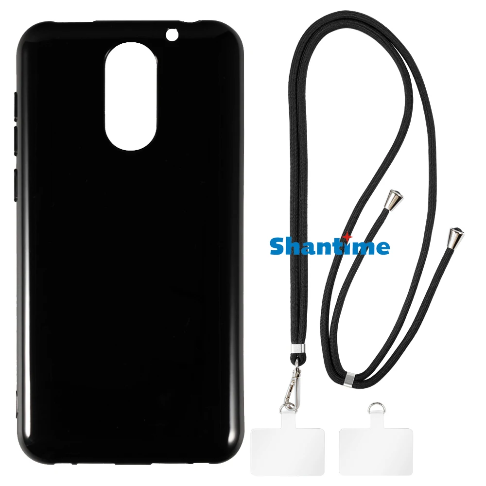 Подходит для чехла Artfone Smart 500 + регулируемые ремешки шеи/перекрестного тела и