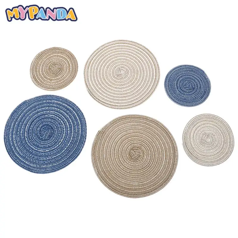 

Woven Hand Turkish Rugs Doll House Mini Carpet Mat Miniature Decor Floor Coverings For 1:12 Scale DIY Dollhouse Accessories Kit