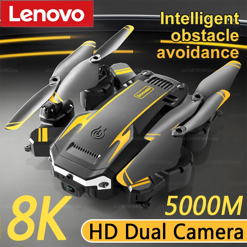

Радиоуправляемый квадрокоптер Lenovo G6, профессиональный складной Квадрокоптер с HD камерой 8K, GPS, функцией обхода препятствий, FPV, Wi-Fi, дальность полета 5000 м