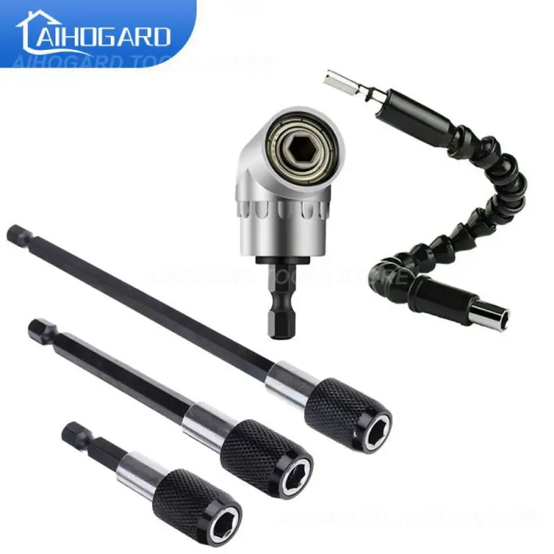 

Черное крепление для дрели с магнитным интерфейсом, винт с гибким валом, шестигранная бита, универсальная отвертка патрон-адаптер