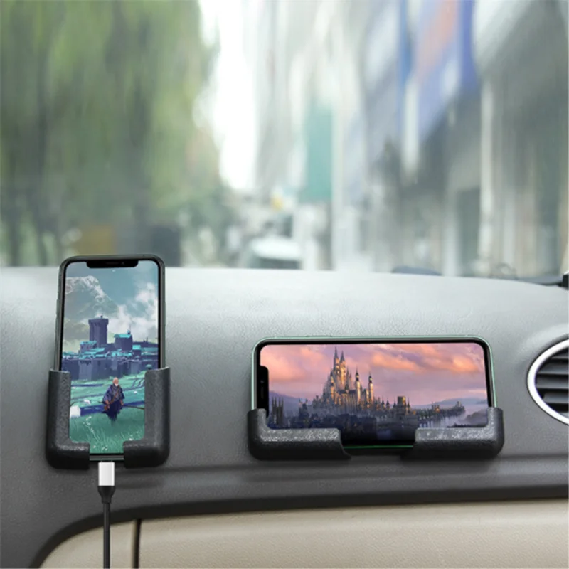 

Multifunction Car Phone Mount Cell Phone Holder Lightness Portability No Space Occupy Stand Auto Interior Accessories