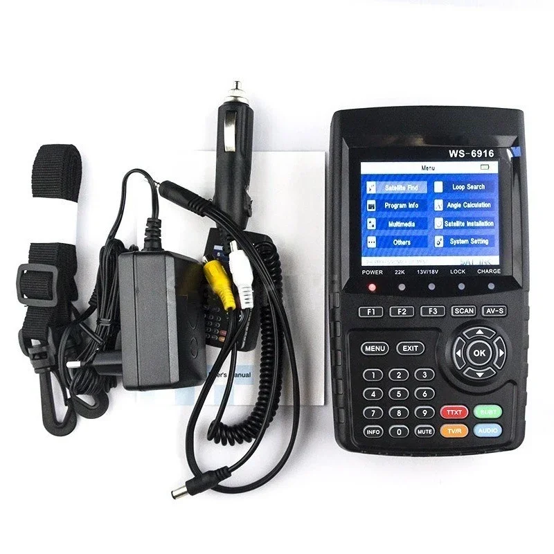 Фото WS-6916 dvb-s2 спутниковый приёмник Finder6933 высокой четкости №2