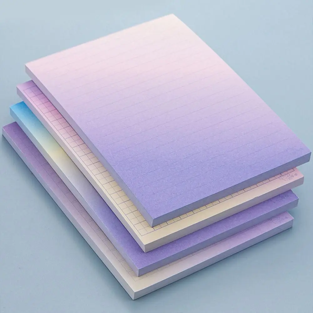 

Блокнот для заметок с фиолетовым градиентом, 50 листов