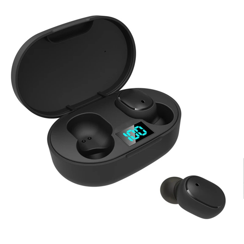 

Mini E6S TWS Wireless Stereo Bluetooth Headphones with Microphone Sports Wireless Headphones 350MAh Charging Case